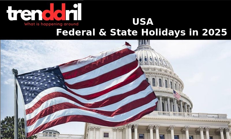 USA Federal & State Holidays in 2025