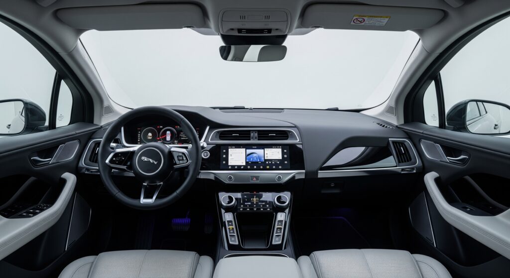 Interior: Serene Luxury Meets Cutting-Edge Tech